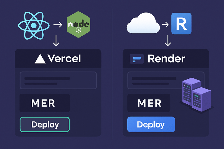 Deploy MERN Stack App to Vercel or Render (2025 Guide)